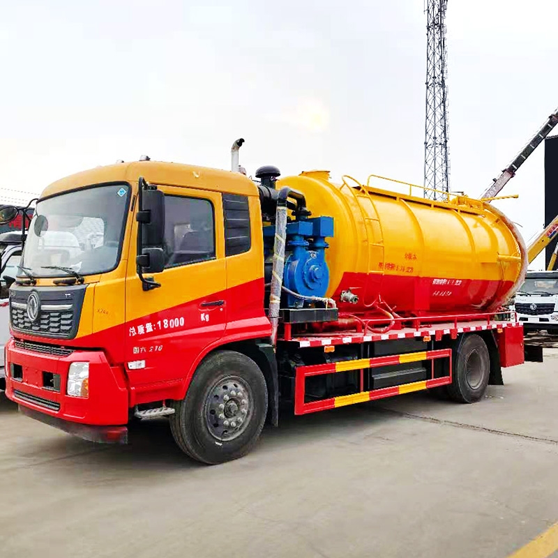 吸污加高壓清洗車